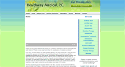 Desktop Screenshot of healthwaymedicalny.com