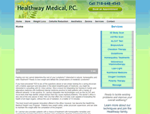 Tablet Screenshot of healthwaymedicalny.com